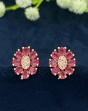 White/ Dark Pink/ Sky Blue/ Baby Pink AD Stone stud