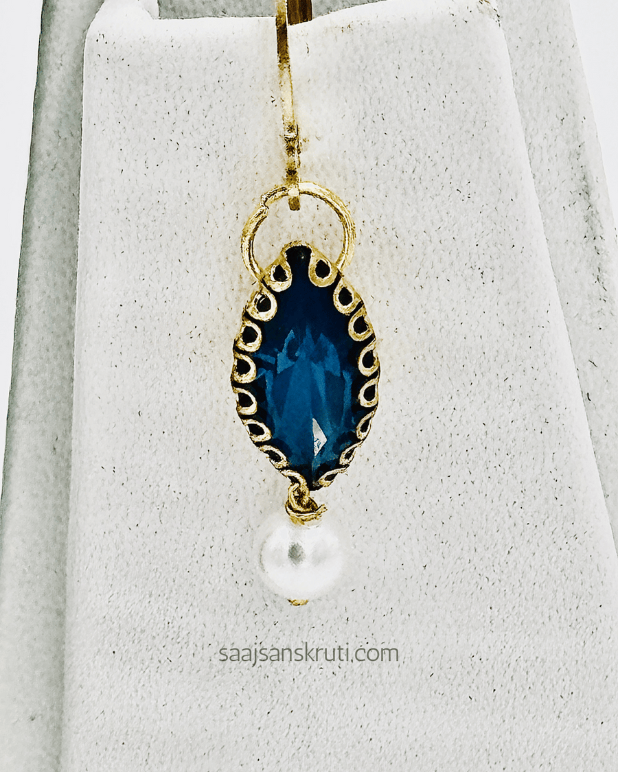 Blue GenZ Western Necklace