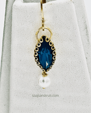 Blue GenZ Western Necklace