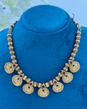 Matt Finish Chokar With Earrings