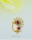 Pink Stone & Moti Nath