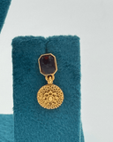 Brown Matt Chokar Necklace