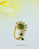 Green Morpankh Stone Nath