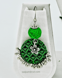 Green Khan Fabric Necklace